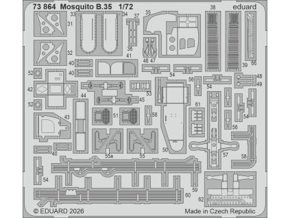 Mosquito B.35 1/72 recommended for AIRFIX