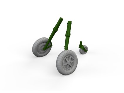 Bf 109G-2 wheels 1/32 recommended for REVELL