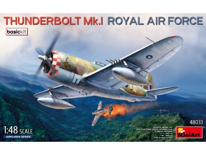 1/48 Thunderbolt Mk.I. Royal Air Force. Basic Kit