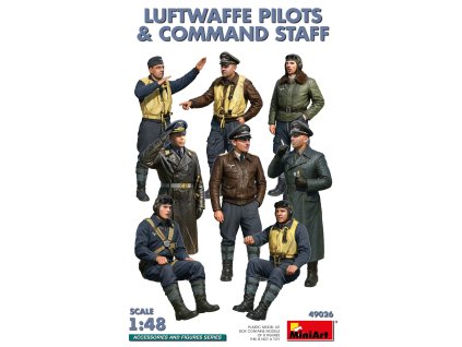 1/35 Luftwaffe Pilots and Command Staff