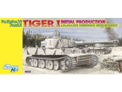 1/35 Pz. Kpfw.IV AUSF.E TIGER I INITIAL PRODUCTION, s Pz Abt.502, LENINGRAD REGION 1942/
