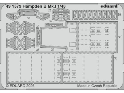Hampden B Mk.I 1/48 recommended for ICM