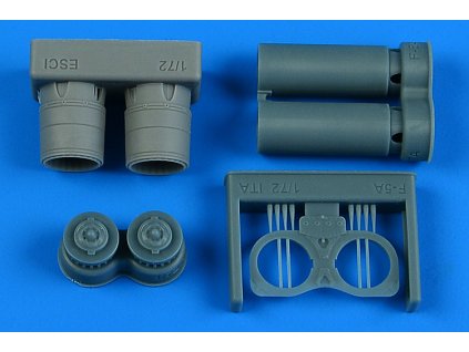 1/72 F-5A Freedom Fighter exhaust nozzles