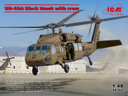 1/48 UH-60A Black Hawk with crew