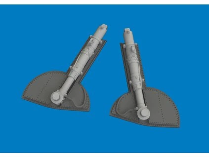 Spitfire Mk.I/II/Va/Vb undercarriage legs PRINT 1/48 recommended for EDUARD