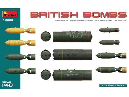 1/48 British Bombs