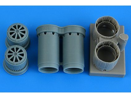 1/72 Rafale exhaust nozzles