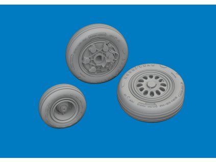 F-16I SUFA wheels 1/48 recommended for GREAT WALL HOBBY