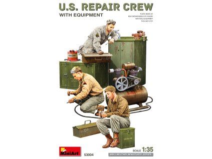 1/35 US repair crew w/equipment