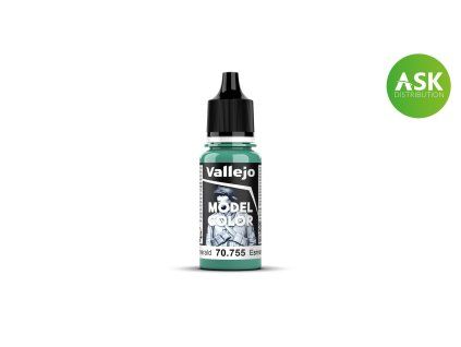 Vallejo Model Color 70755 Light Emerald Matt (18 ml)