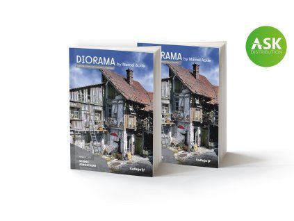 Vallejo Publications 75066 Diorama by Marcel Ackle Book (Spanish)