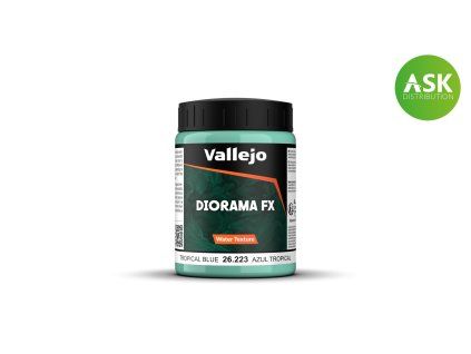 Vallejo Diorama FX 26223 Tropical Water Water Textures (200 ml)