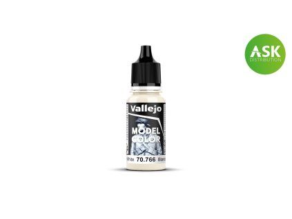 Vallejo Model Color 70766 Cream White Matt (18 ml)