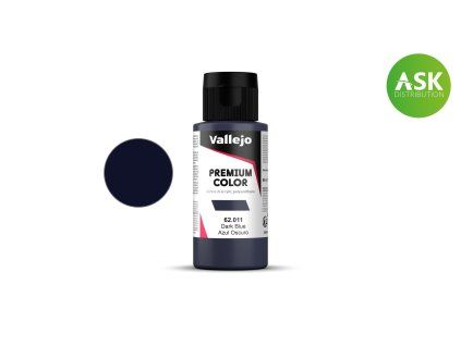 Vallejo Premium Color 62011 Dark Blue Opaque (60 ml)