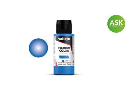 Vallejo Premium Color 62076 Candy Racing Blue Candy (60 ml)