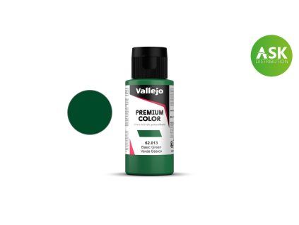 Vallejo Premium Color 62013 Basic Green Opaque (60 ml)