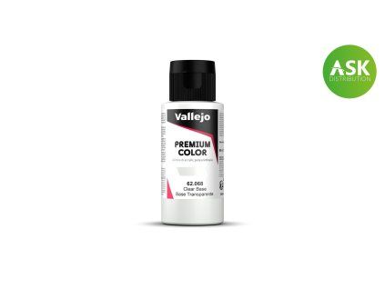Vallejo Premium Color 62068 Clear Base Auxiliary (60 ml)