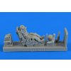 1/48 Soviet Fighter Pilot with ejection seat for Su-27 Flanker