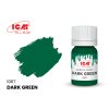 31286 icm dark green bottle 12 ml