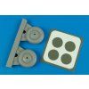 1/48 Fw 189 wheels & paint masks