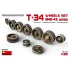 1/35 T-34 Wheels Set. 1942-43 Series