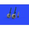 1/48 P-51D wheels  for AIRFIX kit