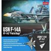 Academy 12563 - USN F-14A "VF-143 Pukin Dogs" (1:72)