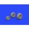 B-25 wheels 1/72 recommended for HASEGAWA