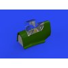 Bf 109F cockpit w/ early seat PRINT 1/48 recommended for EDUARD