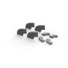 Yak-9D exhaust stacks PRINT 1/48 recommended for ZVEZDA