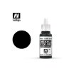 Akrylová barva Vallejo Model Color 70950 Black (17ml)