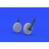 Fw 190 wheels late  1/48 recommended for EDUARD