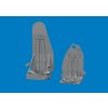 Mosquito seats w/ integral belts PRINT 1/72 recommended for SPECIAL HOBBY