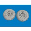 P-51D wheels block tread 1/72 recommended for ARMA HOBBY