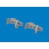 Bf 109G-5/6 rudder pedals PRINT 1/24 recommended for AIRFIX
