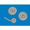 Bf 109K-4 wheels 1/72 recommended for EDUARD