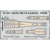Spitfire Mk.Vb seatbelts STEEL 1/32 recommended for KOTARE