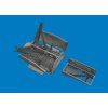 F-16C wheel bays & legs heavyweight PRINT 1/48 recommended for TAMIYA