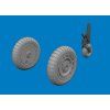 Fw 190D-9 wheels 1/48 recommended for MINIART