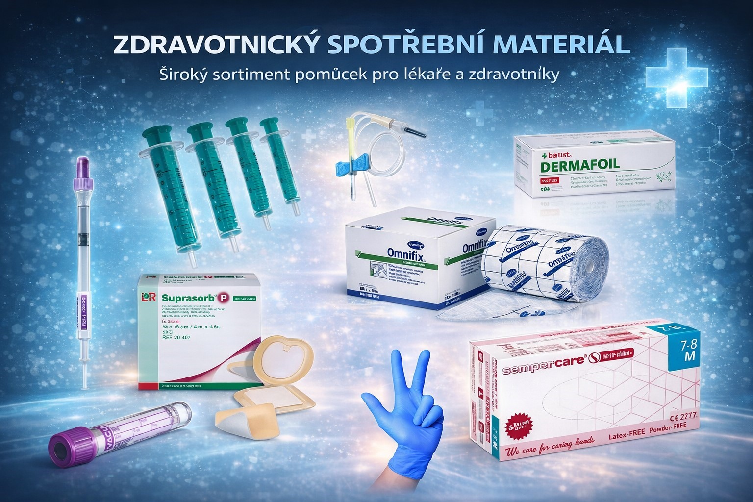 Zdravotnický spotřební materiál od renomovaných výrobců