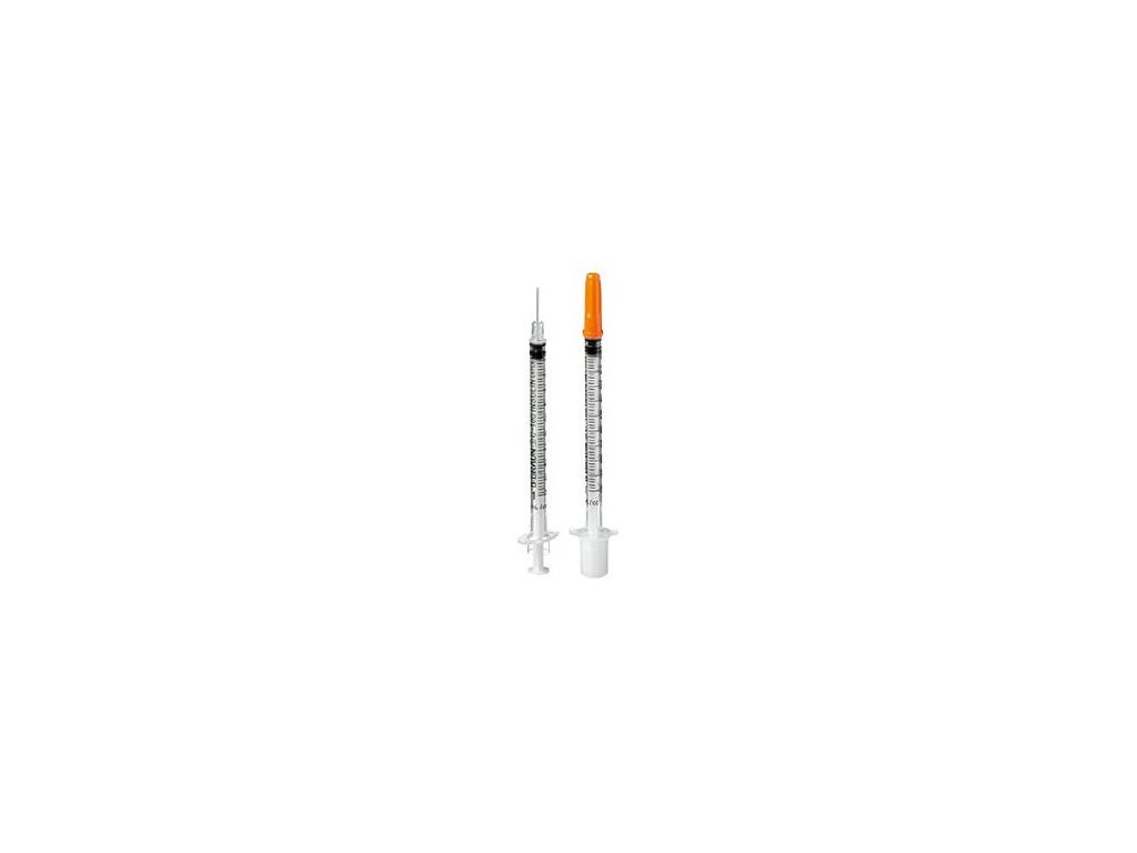 Stříkačka inzulínová Omnican B.Braun (varianta 1 ml, 0,3 mm x 12 mm, U-100 Insulin)