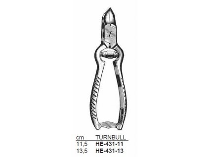Kleště na nehty TURNBULL CM