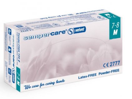 Sempercare® Velvet rukavice nitrilové, 200 ks