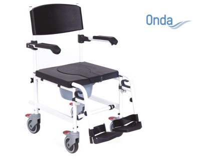 Sprchové a toaletní křeslo pojízdné RS846