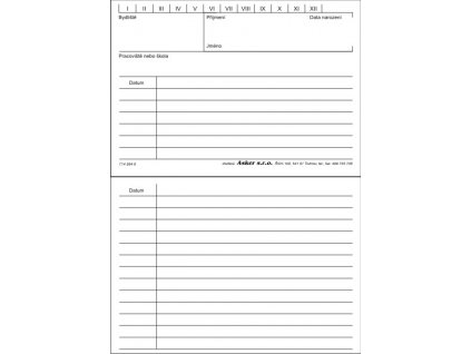 Evidenční štítek