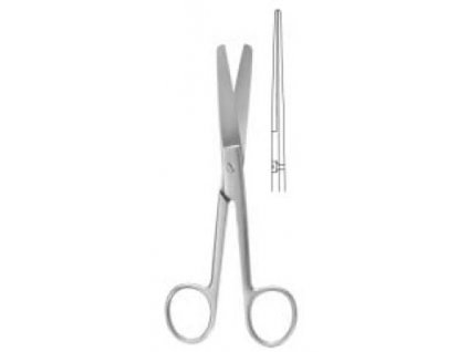 Nůžky chirurgické rovné tupé CM (varianta 20 cm)