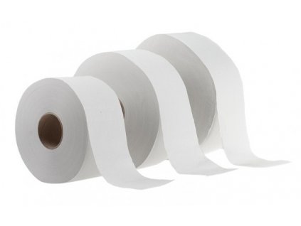 Papír toaletní Jumbo 2-vrstvý (varianta 19 cm nebělený)