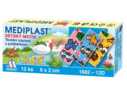 Náplast s polštářkem dětská (varianta 350 ks)