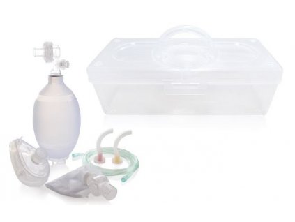 Vak resuscitační silikonový set