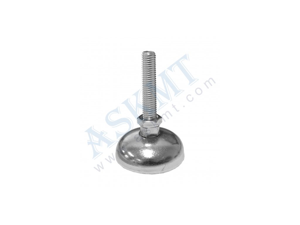Stavitelná noha D 58 M12x85 - pozinkovaná ocel - ESD